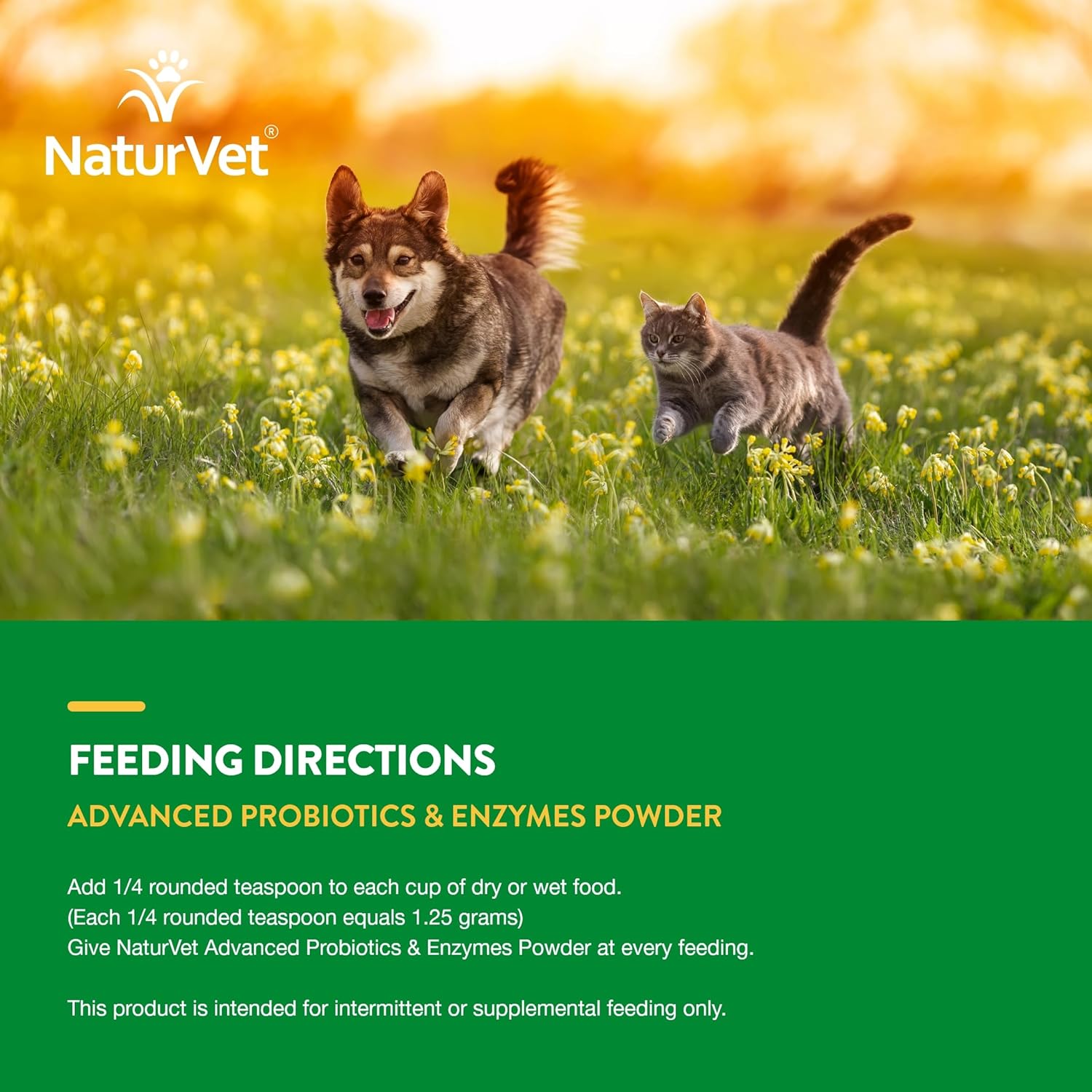 NaturVet – Advanced Probiotics & Enzymes - Plus Vet Strength PB6 Probiotic | Supports and Balances Pets with Sensitive Stomachs & Digestive Issues | for Dogs & Cats (1 lb) - Image 6