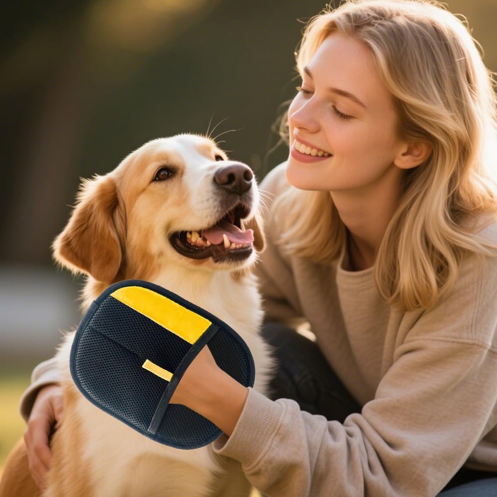 soputry Pet Hair Remover Gloves, 2025 New Electrostatic Gloves Pet Hair Glove Reusable Cat Grooming Hair Mitt Glove - Image 4