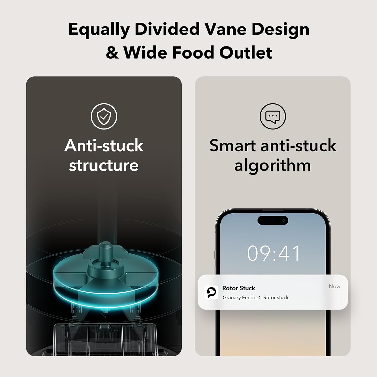 PETLIBRO Automatic Cat Feeder, 5G WiFi Automatic Dog Food Dispenser with Freshness Preservation, 5L Timed Pet Feeder with Low Food Sensor, Up to 10 Meals Per Day, Granary Black - Image 7