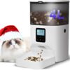 Automatic Cat Feeder, 4L Cat Food D...