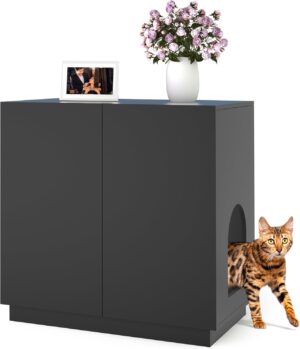 Large/Tall Litter Box Enclosure, Mo...