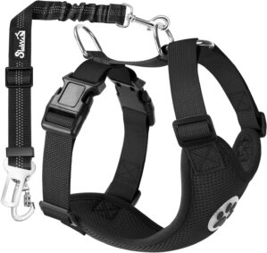 SlowTon Dog Seat Belt Harness for C...