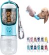 Dog Water Bottle with Food Containe...