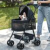 3 in 1 Pet Stroller with Removable ...