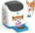 Dog Puzzle Feeder Toy – Remote Control Automatic Treat Dispenser with Light, Interactive IQ Training Slow Feeder, Large Capacity for All Dog Breeds